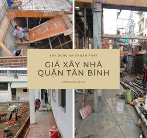 Giá xây nhà tại quận Tân Bình