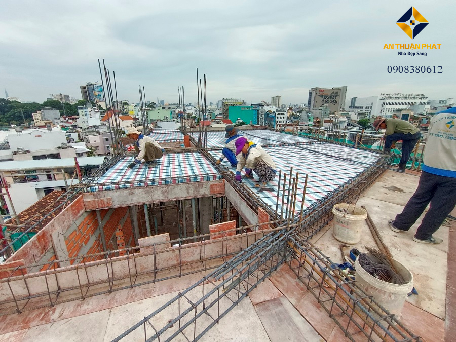  Xây nhà phần thô tại An Thuận Phát
