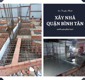 Giá xây nhà tại quận Bình Tân