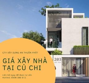 Giá Xây Nhà Tại Huyện Củ Chi