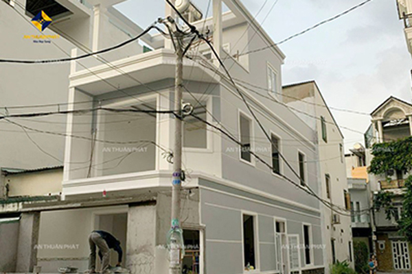 DỰ ÁN XÂY NHÀ TẠI BÌNH CHÁNH GIA ĐÌNH CHỊ HẠNH