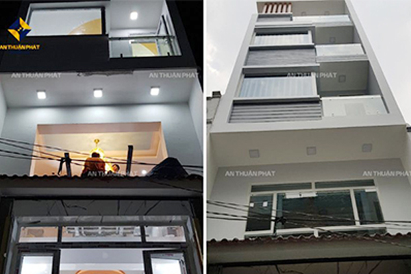 DỰ ÁN XÂY NHÀ TRỌN GÓI QUẬN BÌNH TÂN GIA ĐÌNH CHỊ LINH