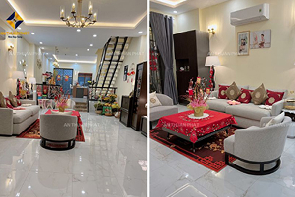 DỰ ÁN XÂY NHÀ TẠI QUẬN 7 GIA ĐÌNH CHỊ CHÂU
