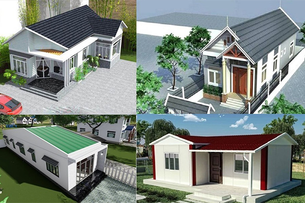 CHI PHÍ XÂY NHÀ TRỌN GÓI 1 TẦNG 70M2